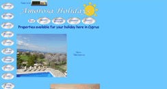 Desktop Screenshot of amorosaholidays.com